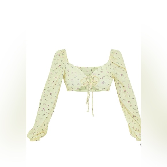 Pretty little thing Yellow mini skirt and top - Picture 16 of 16